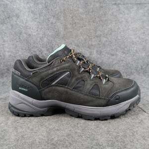 Hi Tec Shoes Womens 8.5 Hiking Boots Waterproof Leather Lace up Trail Outdoor